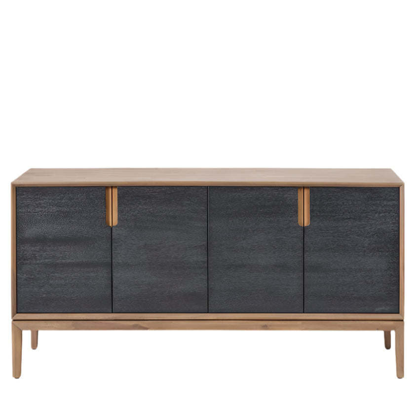 Gio Black & Natural Acacia Wood Sideboard